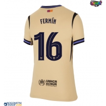 Ženski Nogometni dresi Barcelona Fermin Lopez #16 Gostujoči 2025-26 Kratek Rokav